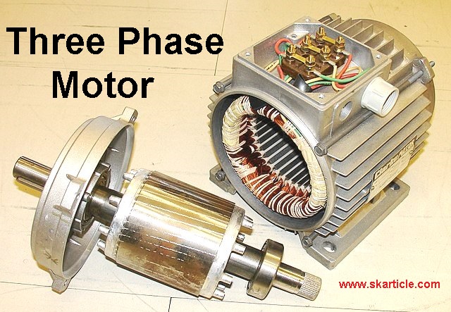 Three Phase motor Working Principle in Hindi
