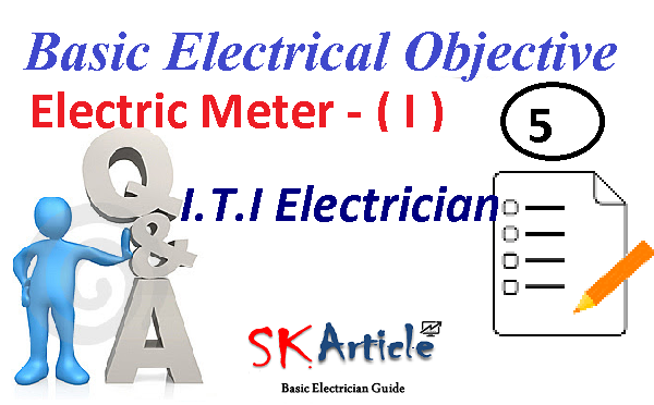 Electric meter CBT Exam Question – 01