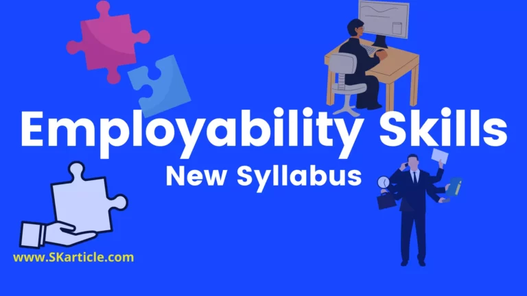 ITI Employability Skills New Syllabus 2023