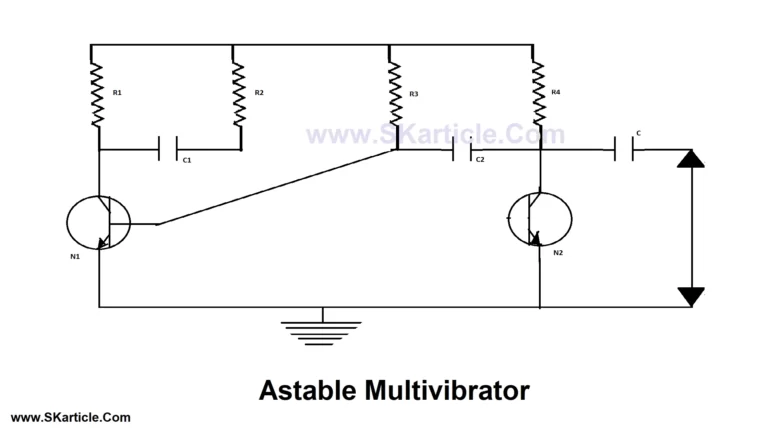 Draw The Circuit Diagram of an Astable Multivibrator |ED 2nd Year