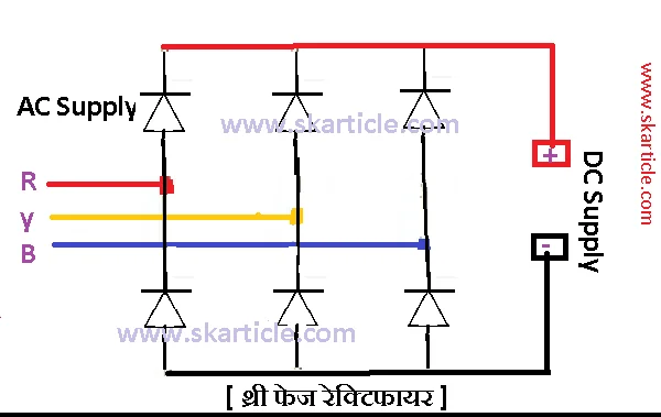 three phase rectifier circuit diagram